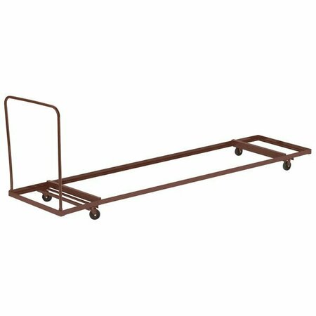 NATIONAL PUBLIC SEATING DY-3096 Rectangular Folding Table Dolly 386DY3096